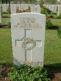 Heliopolis War Cemetery - Jones, David Lloyd