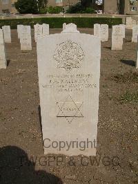 Heliopolis War Cemetery - Kallmann, Karl Heinz