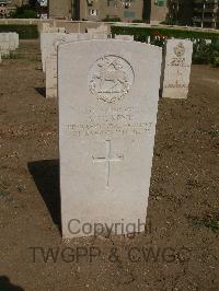 Heliopolis War Cemetery - Kent, Arthur William