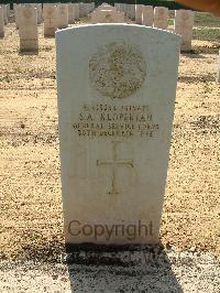 Heliopolis War Cemetery - Klopekian, Sarkis Agop