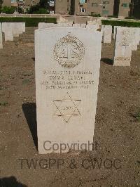 Heliopolis War Cemetery - Levavi, Uhma