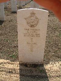 Heliopolis War Cemetery - Lowe, Arthur