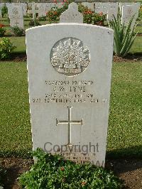 Heliopolis War Cemetery - Lyne, Claude William