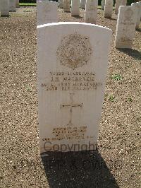 Heliopolis War Cemetery - MacKenzie, James H.