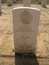 Heliopolis War Cemetery - Marr, Harold Whitmore