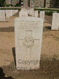 Heliopolis War Cemetery - McGregor, James Leslie