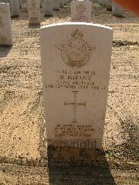 Heliopolis War Cemetery - Merrick, Montague