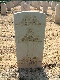 Heliopolis War Cemetery - Miller, Alfred Ernest