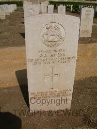 Heliopolis War Cemetery - Miller, William Robert