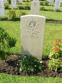 Heliopolis War Cemetery - Mtembu, J