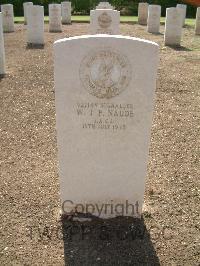 Heliopolis War Cemetery - Naude, William J.P.