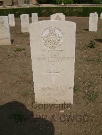 Heliopolis War Cemetery - Pearson, R