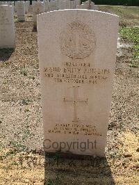 Heliopolis War Cemetery - Phillips, Maud Emily