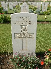 Heliopolis War Cemetery - Pickup, James