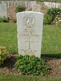 Heliopolis War Cemetery - Polson, R H