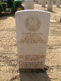 Heliopolis War Cemetery - Quinn, John