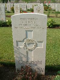 Heliopolis War Cemetery - Rait, Lewis John