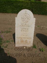 Heliopolis War Cemetery - Rateman, 