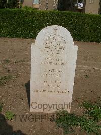 Heliopolis War Cemetery - Schras, B