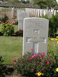 Heliopolis War Cemetery - Shaw, Thomas