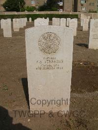 Heliopolis War Cemetery - Strakosh, Paul Alexander