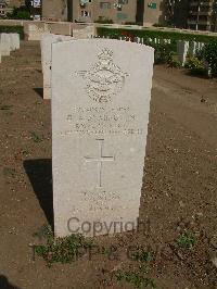 Heliopolis War Cemetery - Symington, George Alexander