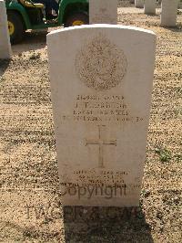 Heliopolis War Cemetery - Thornton, John