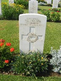 Heliopolis War Cemetery - Walker, David George Ernest