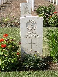 Heliopolis War Cemetery - Walker, George Edward