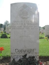 Heliopolis War Cemetery - Ferguson, The Rev. Oswald Kenneth