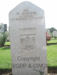 Heliopolis War Cemetery - Leonczyk, Wladyslaw