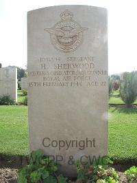 Heliopolis War Cemetery - Sherwood, Harry