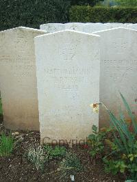 Doullens Communal Cemetery Extension No.1 - Amann, Martin