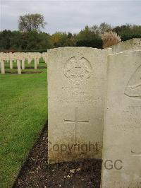 Doullens Communal Cemetery Extension No.1 - Baker, C