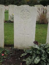 Doullens Communal Cemetery Extension No.1 - Barker, W