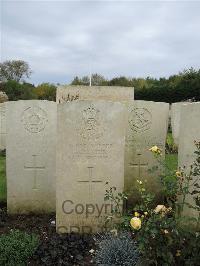 Doullens Communal Cemetery Extension No.1 - Baxter, Alexander