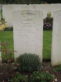 Doullens Communal Cemetery Extension No.1 - Booth, W C