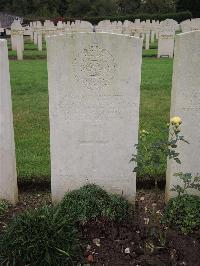 Doullens Communal Cemetery Extension No.1 - Brown, Raymond Clarence