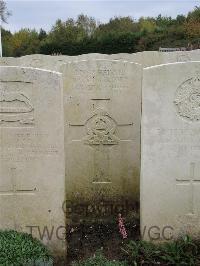 Doullens Communal Cemetery Extension No.1 - Burford, Harry