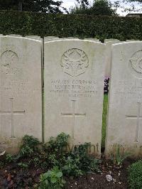 Doullens Communal Cemetery Extension No.1 - Burgess, James