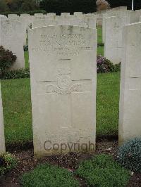 Doullens Communal Cemetery Extension No.1 - Byrne, Frank