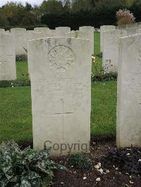 Doullens Communal Cemetery Extension No.1 - Cartwright, G