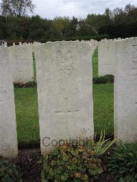 Doullens Communal Cemetery Extension No.1 - Cooke, C J