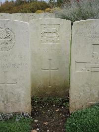 Doullens Communal Cemetery Extension No.1 - Cornley, Thomas Reece