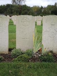 Doullens Communal Cemetery Extension No.1 - Cushing, Arthur