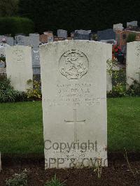 Doullens Communal Cemetery Extension No.1 - Divall, John William