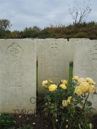 Doullens Communal Cemetery Extension No.1 - Dunwell, Riley