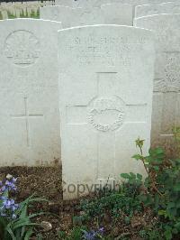 Doullens Communal Cemetery Extension No.1 - Erlandsson, Frank Gustave