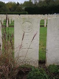 Doullens Communal Cemetery Extension No.1 - Eadon, Arthur