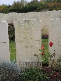 Doullens Communal Cemetery Extension No.1 - Edghill, Ashley Gay